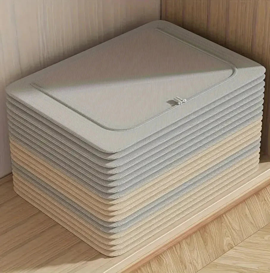STACKABLE LINEN STORAGE BOXES