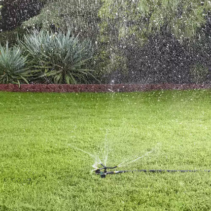 Transform Your Yard with this 1,384 Sq. Ft. Metal 3-Arm Rotating Sprinkler! 🌿💦 #GardenGoals #LawnCare