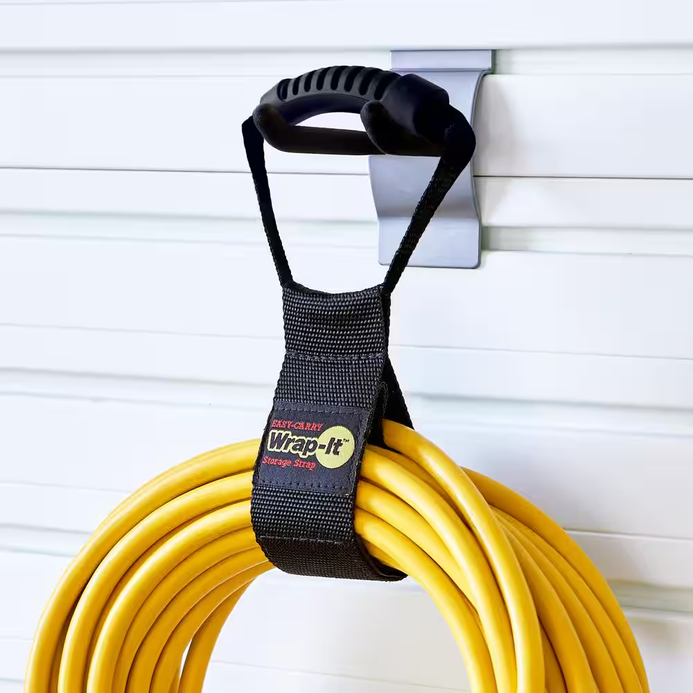 Handle-Equipped Extension Cord & Hose Storage Straps (2-Pack)