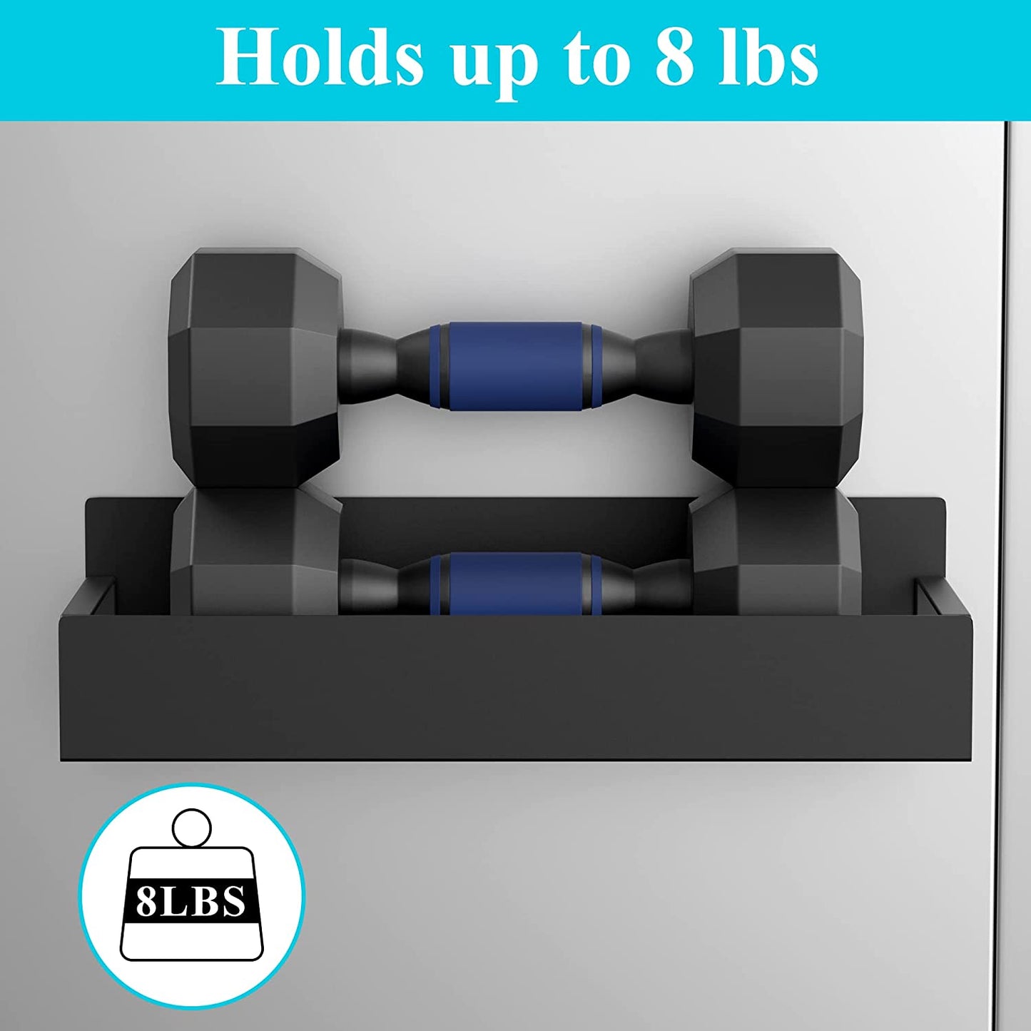 Huggiegems Metal 4 Pack Magnetic Spice Storage Rack Organizer for Refrigerator and Oven, Black Fridge Organizers and Storage, Metal