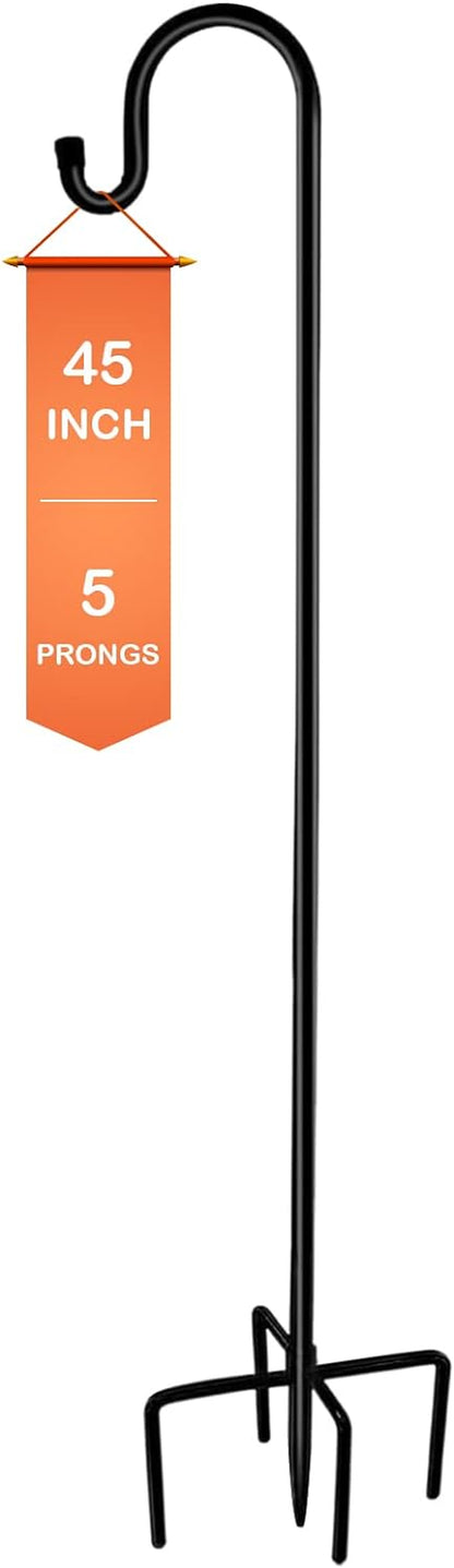 Adjustable shepherd hook, 45 inch height option