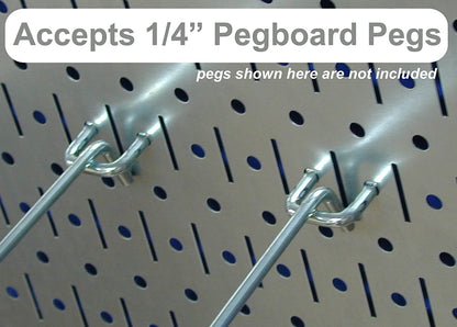 Wall Control Pegboard Value Pack - (3) Pack of Wall Control 16-Inch Tall X 32-Inch Wide Horizontal Metal Wallboards for Home & Garage Tool Storage Organization (Beige Pegboard)