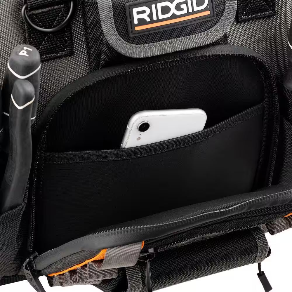 14 In. 5 Pocket Professional Grade Open Tool Tote