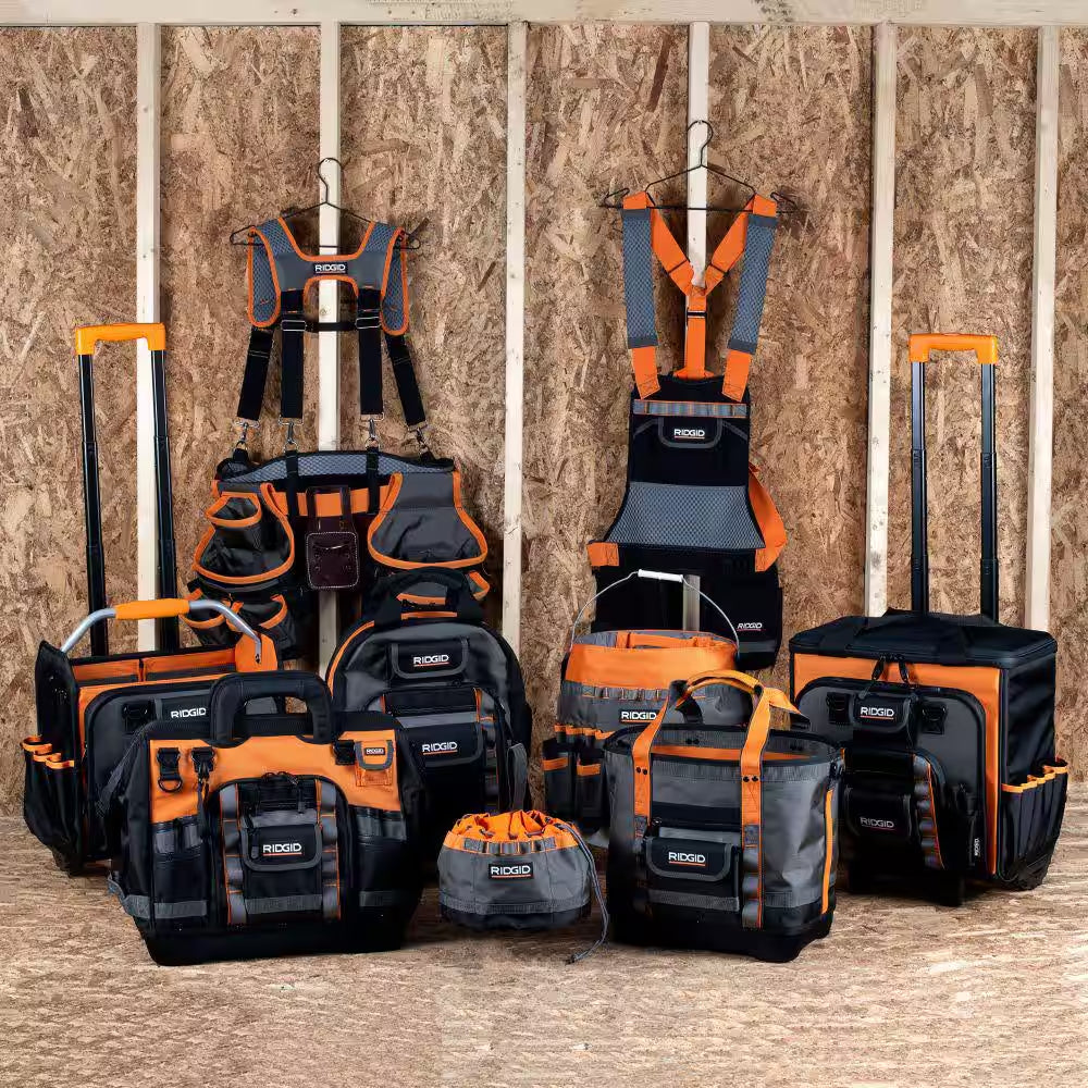 14 In. 5 Pocket Professional Grade Open Tool Tote