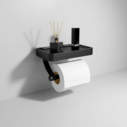 Wall-Mounted Toilet Paper Holder - Rolldock
