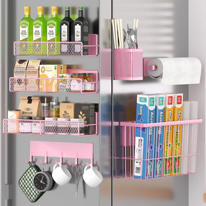 Magnetic spice rack shelf, weight capacity demonstration