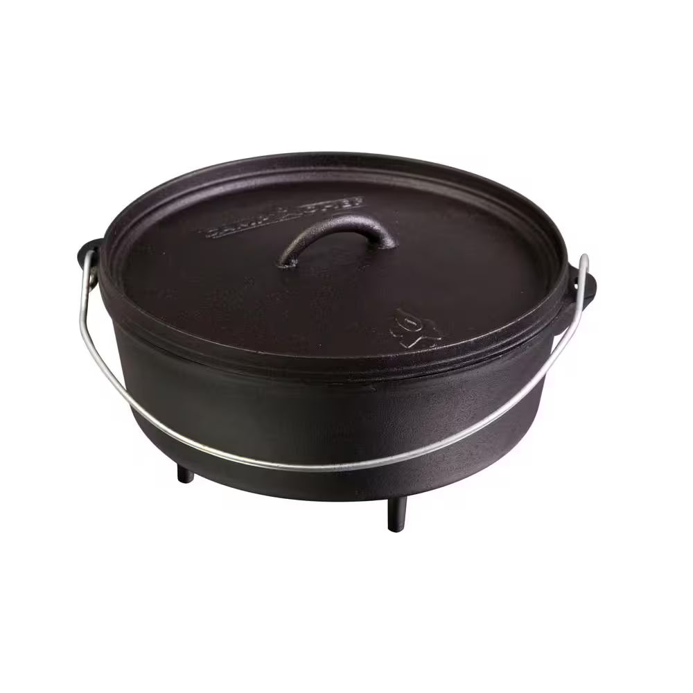 10 In. Classic Pre-Seasoned Cast Iron Dutch Oven