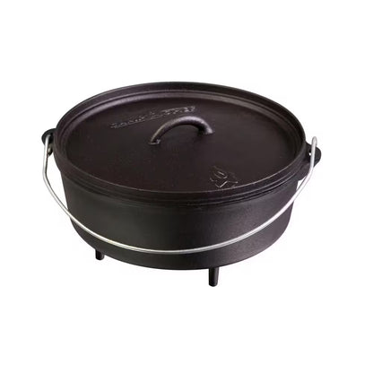 10 In. Classic Pre-Seasoned Cast Iron Dutch Oven