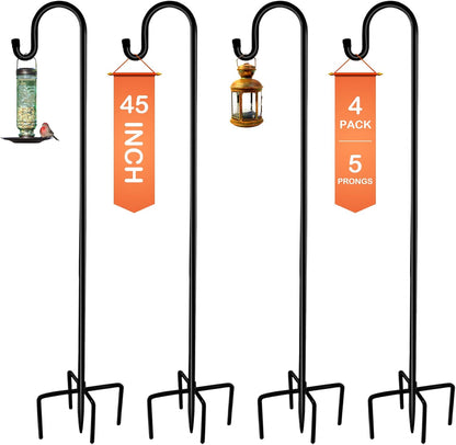 Adjustable shepherd hook, 92 inch height option