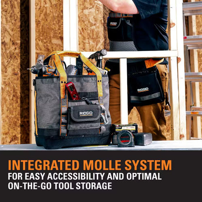 14 In. 5 Pocket Professional Grade Open Tool Tote