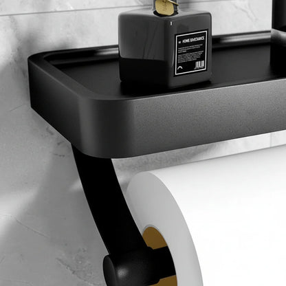 Wall-Mounted Toilet Paper Holder - Rolldock