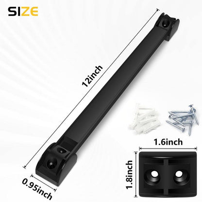 12 In. Alloy Steel Heavy Duty Magnetic Tool Holder for Garage Kitchen Garden (5-Pack)