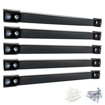 12 In. Alloy Steel Heavy Duty Magnetic Tool Holder for Garage Kitchen Garden (5-Pack)