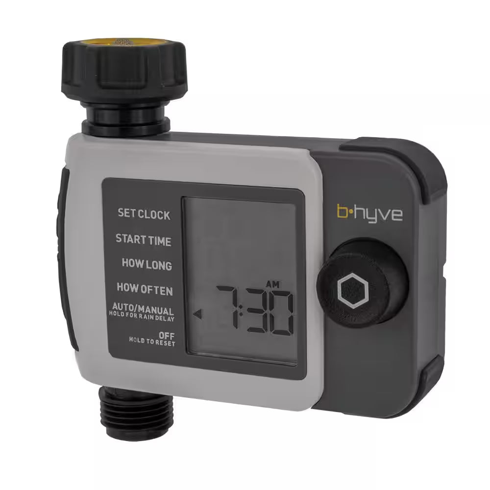 B-Hyve XD Bluetooth 1-Outlet Hose Watering Timer Sprinkler Timer
