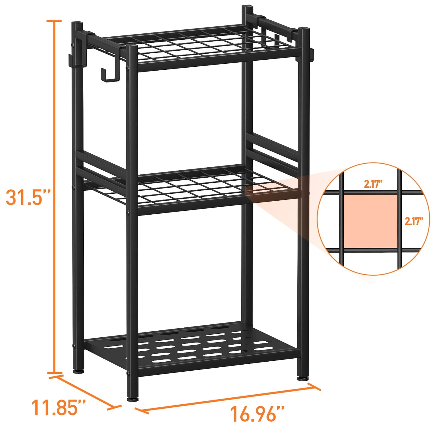Maximize Your Space with the UNTIMATY Heavy-Duty Garden Tool Organizer - Store Over 50 Tools Effortlessly!
