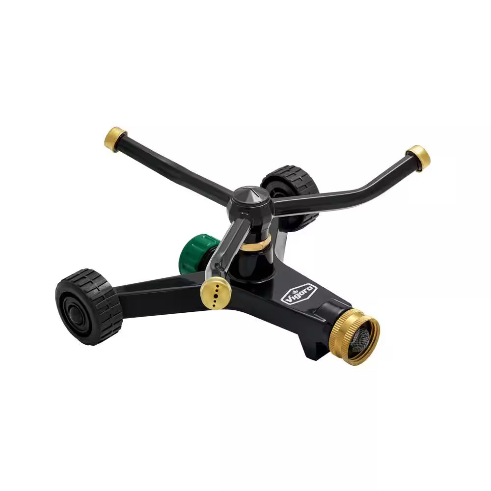 Transform Your Yard with this 1,384 Sq. Ft. Metal 3-Arm Rotating Sprinkler! 🌿💦 #GardenGoals #LawnCare