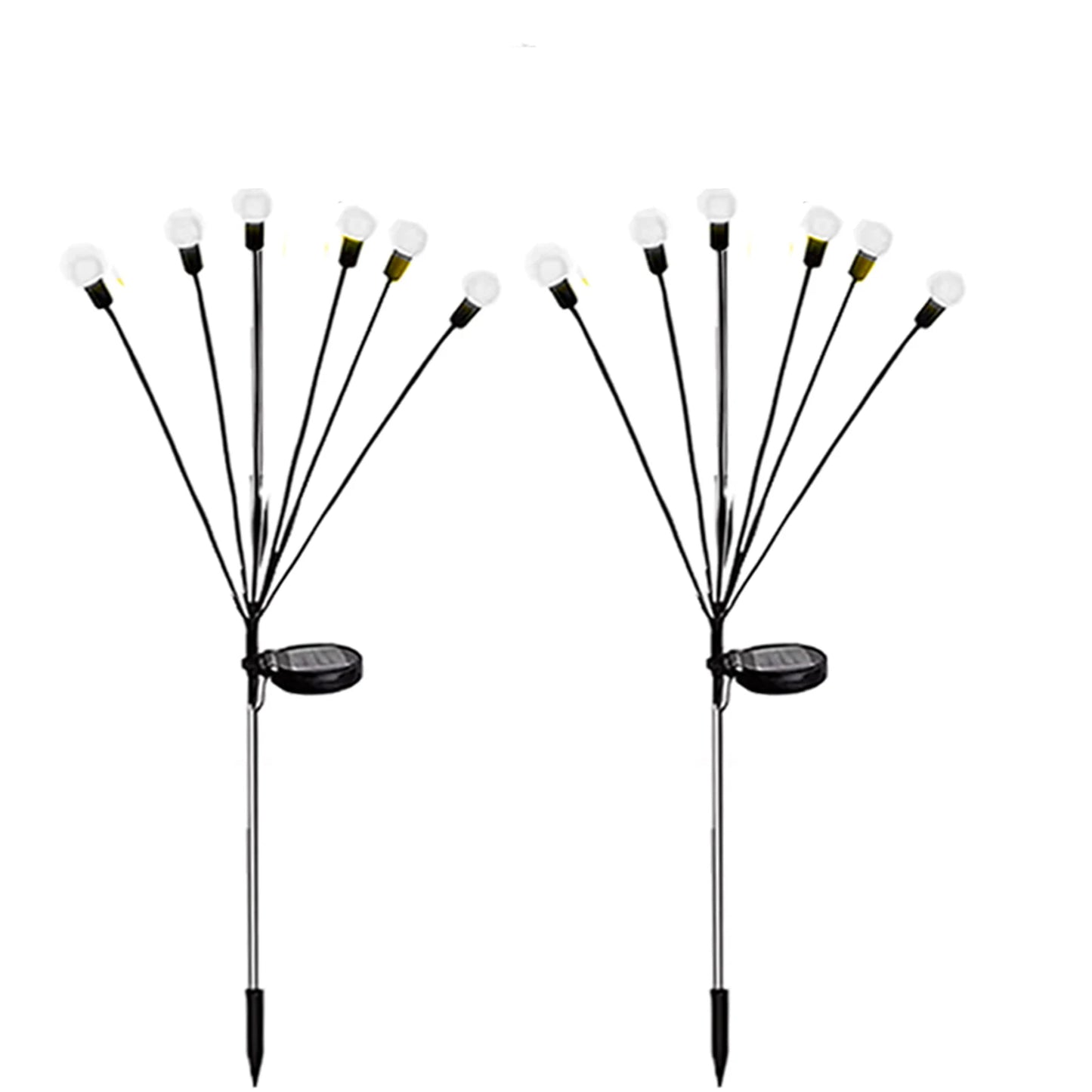 Solar Outdoor Lights Firefly Lights Courtyard Lights Villa Atmosphere Lights Garden Decoration Lights Waterproof Lawn Lights