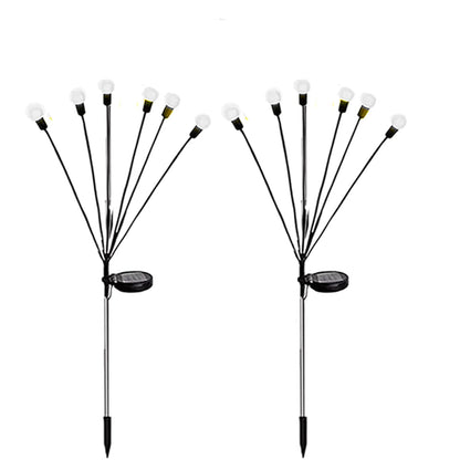 Solar Outdoor Lights Firefly Lights Courtyard Lights Villa Atmosphere Lights Garden Decoration Lights Waterproof Lawn Lights