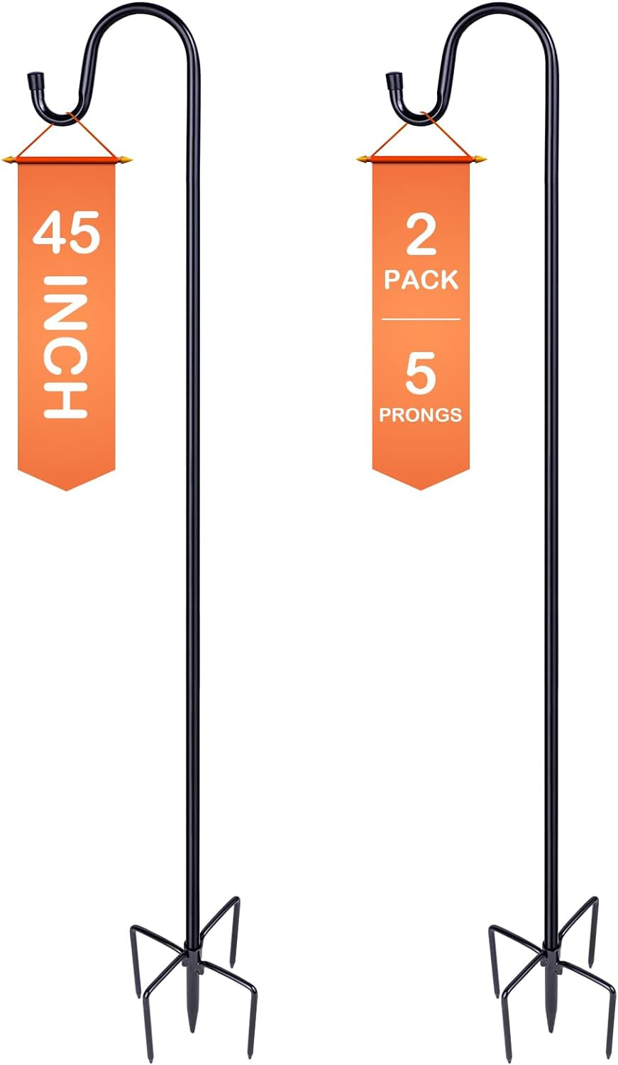 Adjustable shepherd hook, full set arrangement