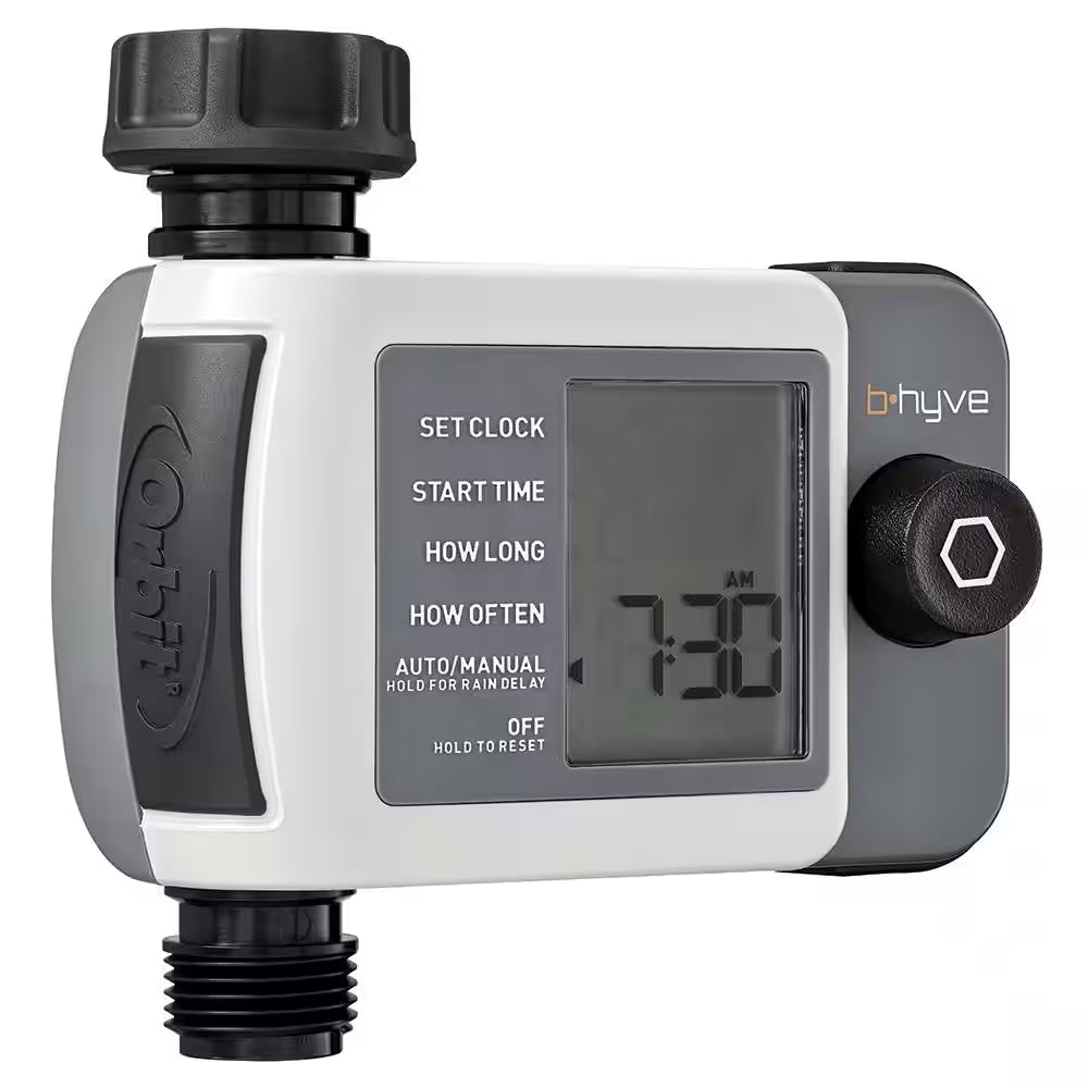 B-Hyve XD Bluetooth 1-Outlet Hose Watering Timer Sprinkler Timer