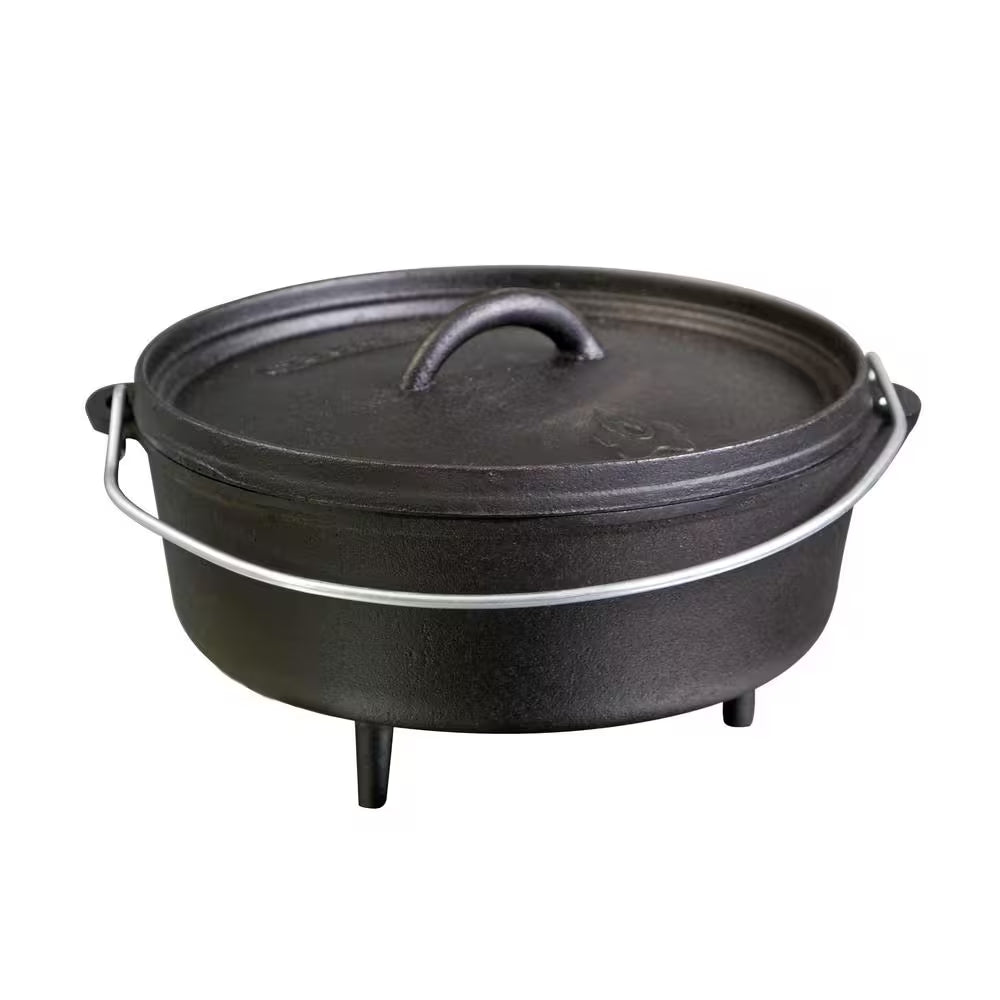 10 In. Classic Pre-Seasoned Cast Iron Dutch Oven