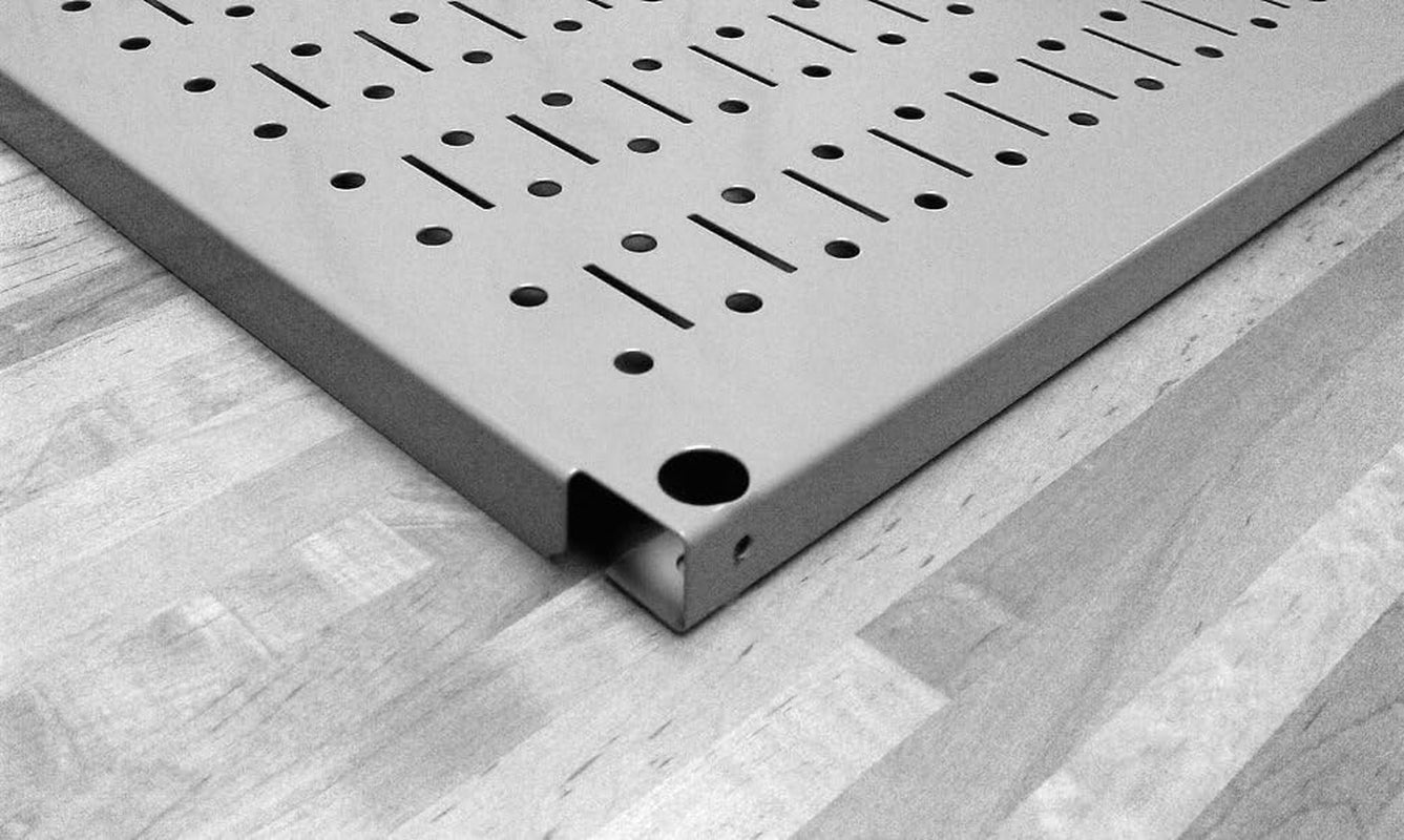 Wall Control Pegboard Value Pack - (3) Pack of Wall Control 16-Inch Tall X 32-Inch Wide Horizontal Metal Wallboards for Home & Garage Tool Storage Organization (Beige Pegboard)