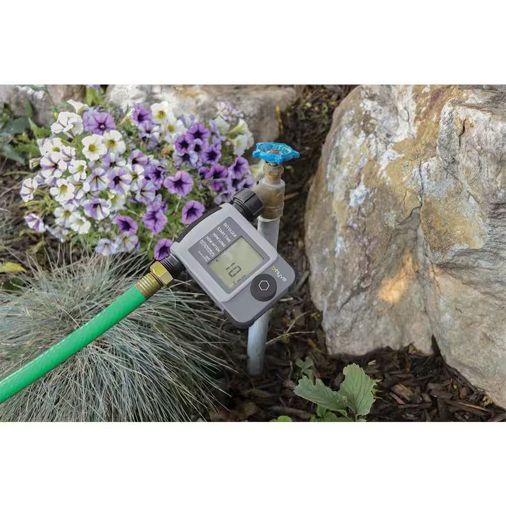 B-Hyve XD Bluetooth 1-Outlet Hose Watering Timer Sprinkler Timer