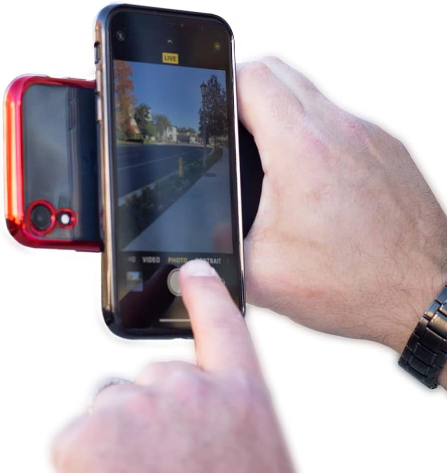 CELLSNAPP!™ | Universal Dual-Cellphone Carrier & Utility - Fits All Iphone & Android Smartphones, 2 Phone Case, Dual Phone Holder, Double Phone Case for Two Phones, the Two Phone Carrier Solution.