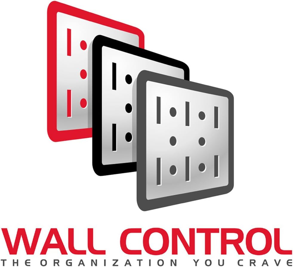 Wall Control Pegboard Value Pack - (3) Pack of Wall Control 16-Inch Tall X 32-Inch Wide Horizontal Metal Wallboards for Home & Garage Tool Storage Organization (Beige Pegboard)